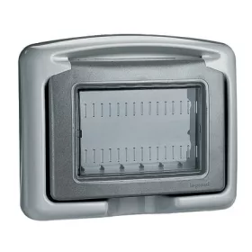   Legrand Plexo 55 keret membrános csapófedéllel, 3 modulos, Program Mosaichoz, fe