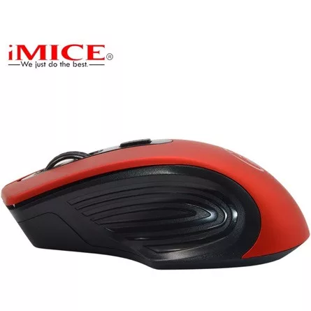 Genius iMICE E-1800 vezeték nélküli optikai egér piros