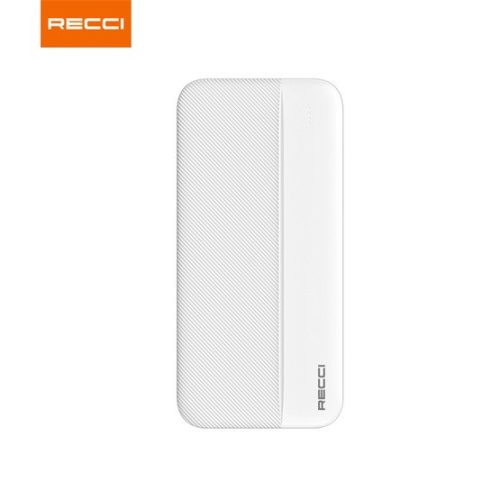 RECCI CHG RECCI RPB-P09W PD 20W TypeC Powerbank 10.000mAh, fehér