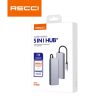 RECCI HUB RECCI RH06 TypeC-4xUSB 3.0 + Micro HUB