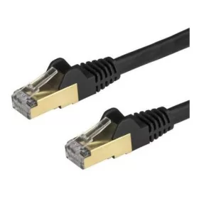   StarTech RJ45 CAT6A 10Gb STP -> RJ45 CAT6A 10Gb STP M/M adatkábel 2m fekete