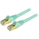 StarTech RJ45 CAT6A 10Gb STP -> RJ45 CAT6A 10Gb STP M/M adatkábel 0.5m zöld