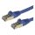 StarTech RJ45 CAT6A 10Gb STP -> RJ45 CAT6A 10Gb STP M/M adatkábel 0.5m kék
