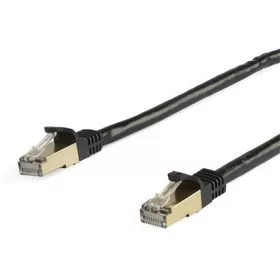   StarTech 7M CAT6A ETHERNET CABLE BLACK - SHIELDED COPPER WIRE