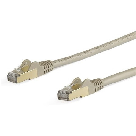 StarTech RJ45 CAT6A 10Gb STP -> RJ45 CAT6A 10Gb STP M/M adatkábel 7m szürke