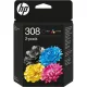 HP 308 2-pack tintapatron 4-color