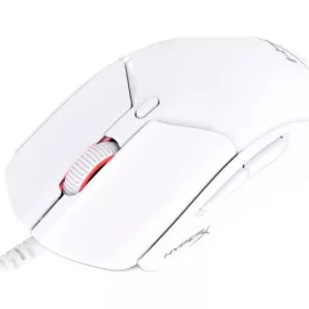HP HYPERX vezetékes gaming egér Pulsefire Haste 2 - fehér