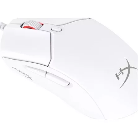 HP HYPERX vezetékes gaming egér Pulsefire Haste 2 - fehér