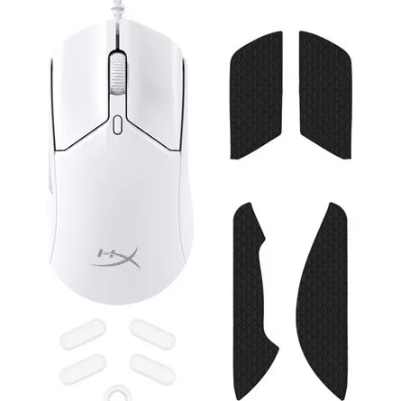 HP HYPERX vezetékes gaming egér Pulsefire Haste 2 - fehér