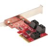 StarTech SATA PCIE CARD - 6 PORT (6GBPS) PCIE SATA EXPANSION CARD ASM1166