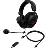 HP HyperX Cloud II Core Wireless gaming fejhallgató headset fekete