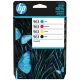 HP 963 CMYK Original Ink Cartridge 4-Pack tintapatron 4-color