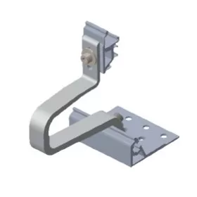   Aerocompact XT25CL modul tetőkampó hullámos tetőcseréphez  25 x 10, klikkes (kat
