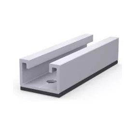 Aerocompact TS08 trapézlemez párhuzamos rövid sín 80 mm