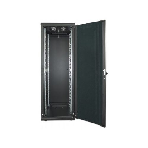 Manhattan Rackszekrény - 19" különálló kivitel (26U, 1322 (h) x 600 (w) x 800 (d) mm, IP20,  Flatpack, Fekete)