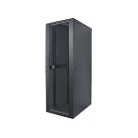   Manhattan Rackszekrény - 19" különálló kivitel (42U, 2033 (h) x 800 (w) x 800 (d) mm, IP20,  Flatpack, Fekete)