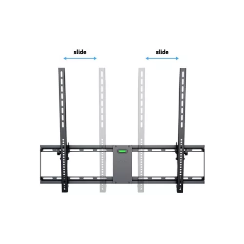 MULTIBRACKETS Fali konzol, M Universal Tilt Wallmount Black Large (55-75", max.VESA: 800x600 mm, 75 kg)