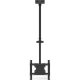 Multibrackets M Public Ceilingmount Medium Single 3000 32"-55" monitor TV mennyezeti tartó fekete