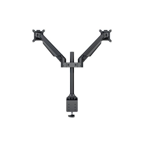 MULTIBRACKETS 2 karos asztali konzol, M VESA Gas Lift Arm Dual Black (15-32", max.VESA: 100x100 mm, 10 kg)