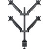 Multibrackets M VESA Gas Lift Arm Quad 15"-32" monitor tartó asztalra fekete