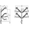 Multibrackets M VESA Gas Lift Arm Quad 15"-32" monitor tartó asztalra fekete