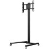 Multibrackets M Display Stand 180 Single 24"-65" monitor TV gurulós tartó állvány fekete