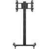 Multibrackets M Display Stand 180 Single 24"-65" monitor TV gurulós tartó állvány fekete