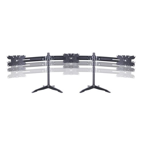 MULTIBRACKETS Aasztali állvány (3 képernyős rögzítőkar), M VESA Desktopmount Triple Stand 24-32" (max.VESA: 200x100 mm)