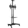 Multibrackets M Public Floorstand Basic 150 32"-60" monitor TV gurulós tartó állvány fekete