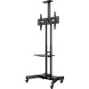 Multibrackets M Public Floorstand Basic 150 32"-60" monitor TV gurulós tartó állvány fekete