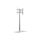 MULTIBRACKETS Padlóállvány, M Display Stand 180 Single Silver w. Floorbase (24-65", max.VESA: 700x400 mm, 50 kg)