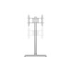 MULTIBRACKETS Padlóállvány, M Display Stand 180 Single Silver w. Floorbase (24-65", max.VESA: 700x400 mm, 50 kg)