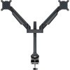 Multibrackets M VESA Gas Lift Arm Dual 15"-32" monitor tartó asztalra fekete