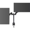 Multibrackets M VESA Gas Lift Arm Dual 15"-32" monitor tartó asztalra fekete