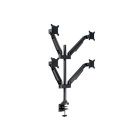   MULTIBRACKETS 4 karos asztali konzol, M VESA Gas Lift Arm Quad Black HD (15-32", max.VESA: 100x100 mm, 21 kg)