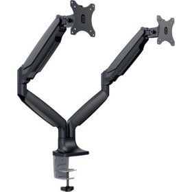   MULTIBRACKETS 2 karos asztali konzol, M Deskmount Gas Spring Dual Black (15-30", max.VESA: 100x100 mm, 9 kg)