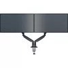 MULTIBRACKETS 2 karos asztali konzol, M Deskmount Gas Spring Dual Black (15-30", max.VESA: 100x100 mm, 9 kg)