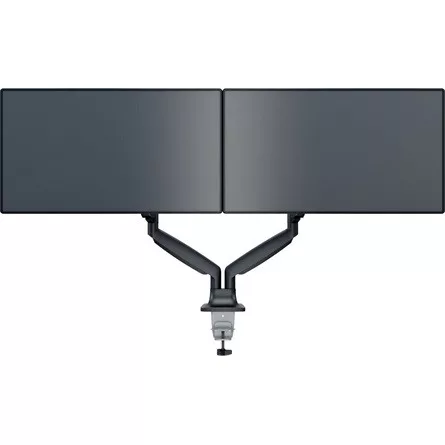 MULTIBRACKETS 2 karos asztali konzol, M Deskmount Gas Spring Dual Black (15-30", max.VESA: 100x100 mm, 9 kg)