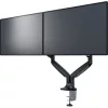 MULTIBRACKETS 2 karos asztali konzol, M Deskmount Gas Spring Dual Black (15-30", max.VESA: 100x100 mm, 9 kg)