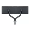MULTIBRACKETS 2 karos asztali konzol, M Deskmount Gas Spring Dual Black (15-30", max.VESA: 100x100 mm, 9 kg)
