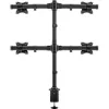 MULTIBRACKETS Asztali konzol (4 képernyős rögzítőkar), M Deskmount Basic Quad