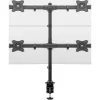 MULTIBRACKETS Asztali konzol (4 képernyős rögzítőkar), M Deskmount Basic Quad