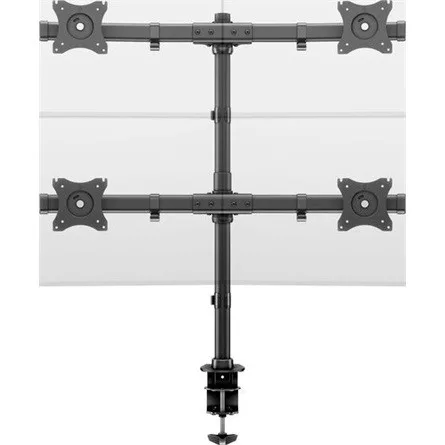 MULTIBRACKETS Asztali konzol (4 képernyős rögzítőkar), M Deskmount Basic Quad
