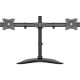 Multibrackets M Deskstand Basic Dual 15"-27" monitor tartó asztalra fekete