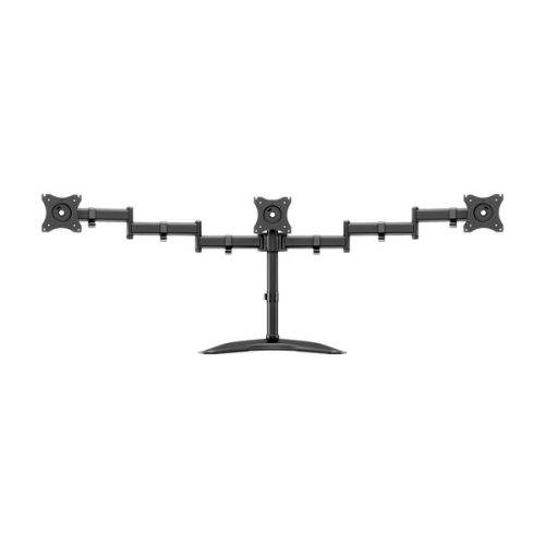 MULTIBRACKETS Asztali állvány (3 képernyős rögzítőkar), M Deskstand Basic Triple (15-27", max.VESA: 100x100 mm, 6 kg)