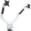 MULTIBRACKETS Gaslift asztali rögzítő kétkaros konzol, 15-32",  fehér