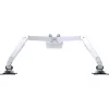 MULTIBRACKETS Gaslift asztali rögzítő kétkaros konzol, 15-32",  fehér