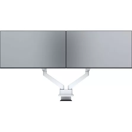 MULTIBRACKETS Gaslift asztali rögzítő kétkaros konzol, 15-32",  fehér