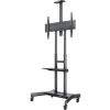 Multibrackets M Public Floorstand Basic 180 55"-80" monitor TV gurulós tartó állvány fekete