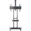 Multibrackets M Public Floorstand Basic 180 55"-80" monitor TV gurulós tartó állvány fekete